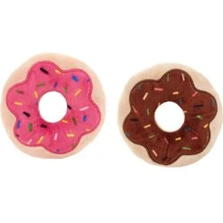 Frisco Donut Plush Cat Toy With Catnip