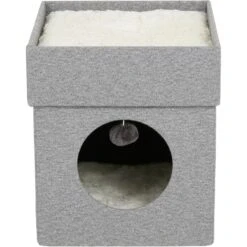 Frisco Single Cube Stackable And Collapsible Cat Condo -Frisco Sales Store 214367 PT3. AC SS1800 V1589908914