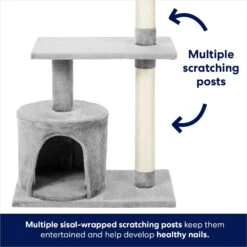 Frisco 38-in Cat Tree With Condo, Top Perch & Toy 8 Frisco 38-in Cat Tree With Condo, Top Perch & Toy -Frisco Sales Store 214377 PT3. AC SS1800 V1667227088