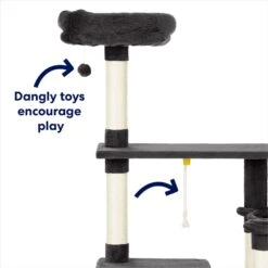 Frisco 66-in Cat Tree With Bed, Condo, Lounge Basket & Top Perch 9 Frisco 66-in Cat Tree With Bed, Condo, Lounge Basket & Top Perch -Frisco Sales Store 214381 PT3. AC SS1800 V1667228511