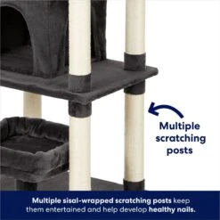 Frisco 66-in Cat Tree With Bed, Condo, Lounge Basket & Top Perch 10 Frisco 66-in Cat Tree With Bed, Condo, Lounge Basket & Top Perch -Frisco Sales Store 214381 PT4. AC SS1800 V1667229235