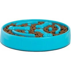 Frisco Bone Shaped Ridges Slow Feed Bowl -Frisco Sales Store 216041 PT3. AC SS1800 V1591020674
