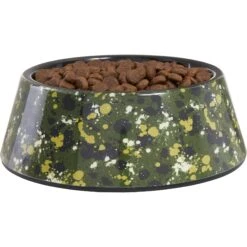 Frisco Camo Paint Splashed Melamine Bowl -Frisco Sales Store 216066 PT2. AC SS1800 V1591021011