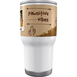 Frisco Double Walled "Pawsitive Vibes" Personalized Tumbler -Frisco Sales Store 219776 PT3. AC SS1800 V1594392357