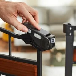 Frisco Wood Accents Extra Tall Auto-close Dog Gate -Frisco Sales Store 221968 PT2. AC SS1800 V1595282174