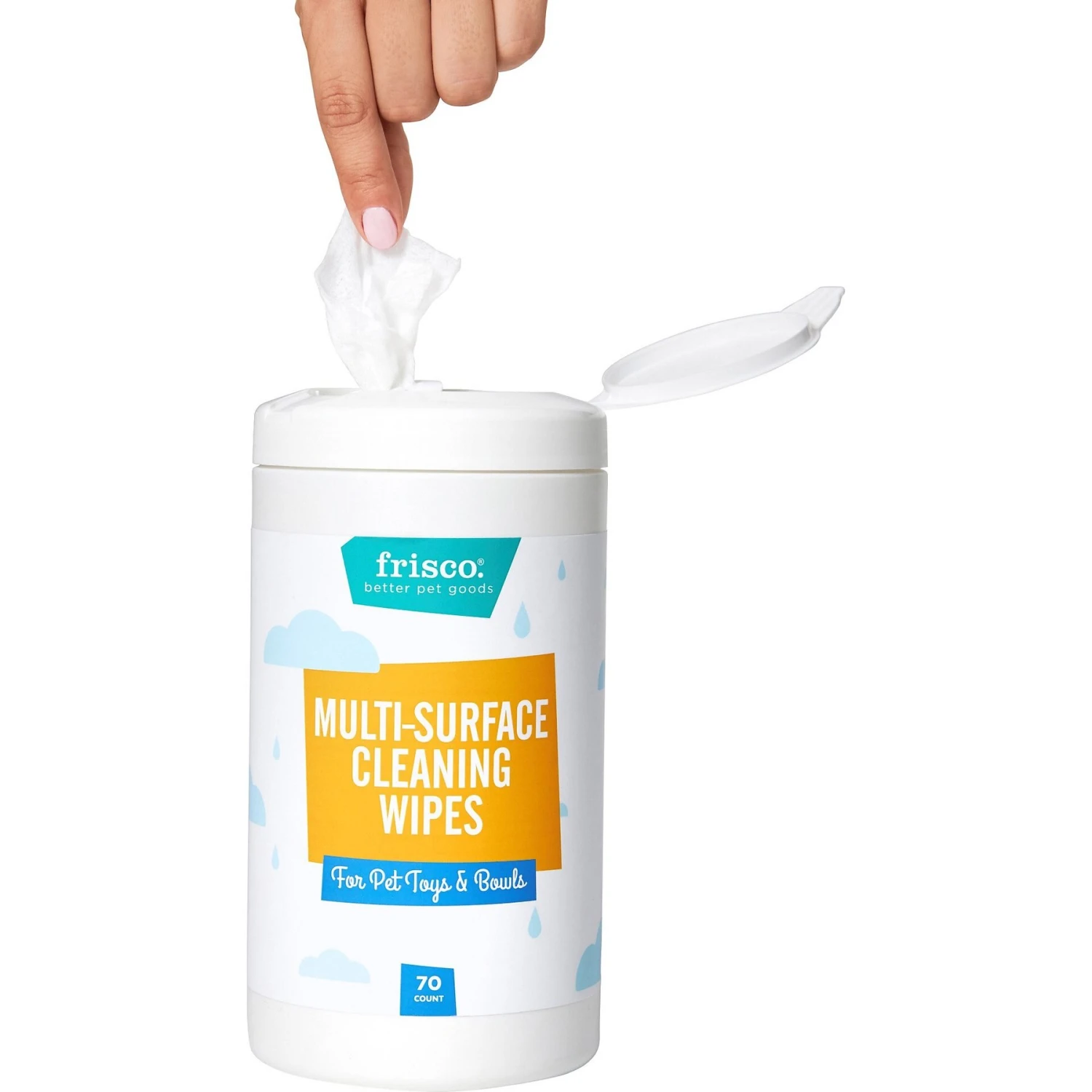 Frisco Pet Toy & Bowl Cleaning Wipes, 70 Count 4 Frisco Pet Toy & Bowl Cleaning Wipes, 70 Count - Image 4