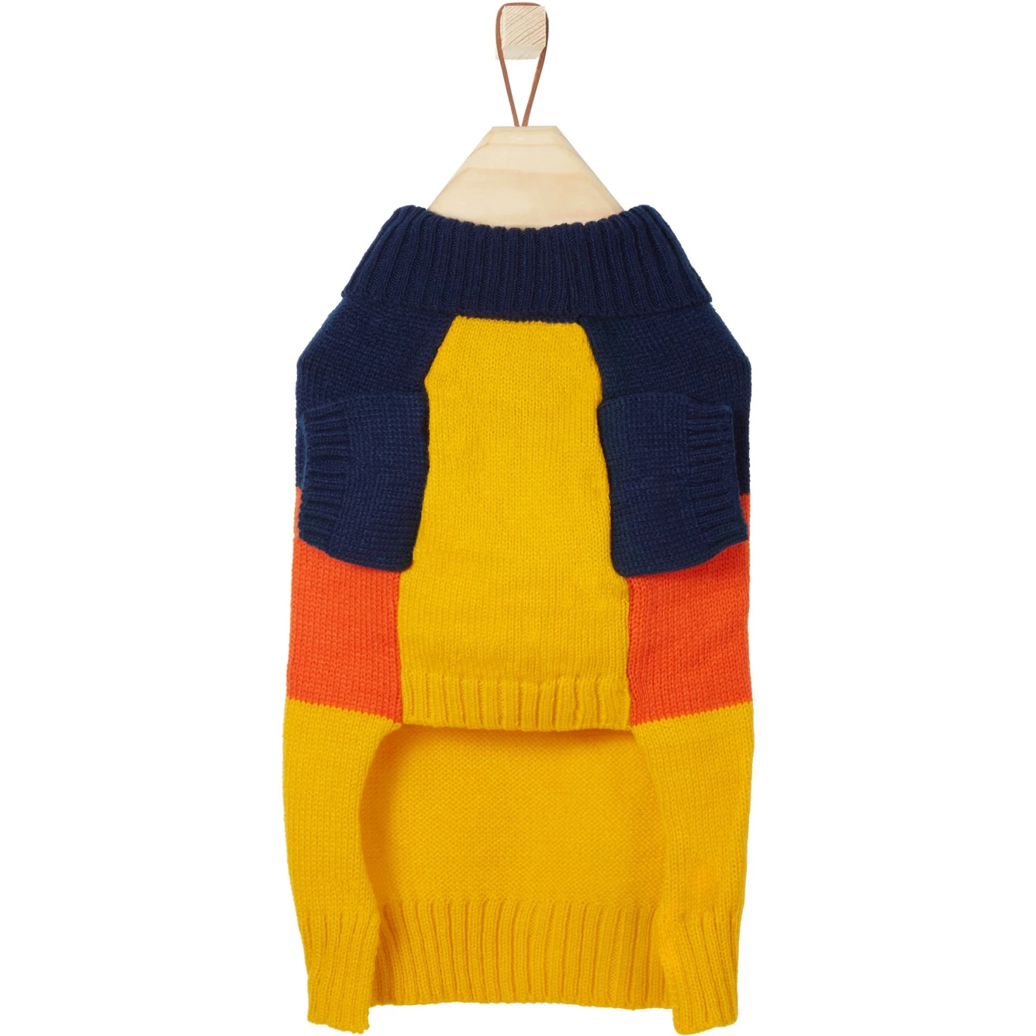 Frisco Colorblock Dog & Cat Turtleneck Sweater With Sleeves 5 Frisco Colorblock Dog & Cat Turtleneck Sweater With Sleeves - Image 5