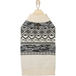 Frisco Black & Cream Turtleneck Sweater -Frisco Sales Store 223850 PT3. AC SS1800 V1599053779