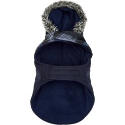 Frisco Plaid Hooded Insulated Dog & Cat Peacoat -Frisco Sales Store 223874 PT4. AC SS1800 V1599160879