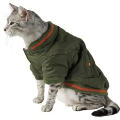 Frisco Mediumweight Insulated Quilted Bomber Dog & Cat Coat -Frisco Sales Store 223977 PT2. AC SS1800 V1608820392