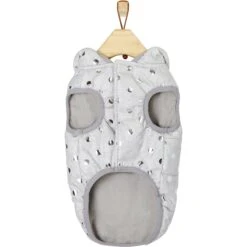 Frisco Mediumweight Silver Polka Dotted Insulated Dog & Cat Coat 11 Frisco Mediumweight Silver Polka Dotted Insulated Dog & Cat Coat -Frisco Sales Store 224017 PT4. AC SS1800 V1600732878