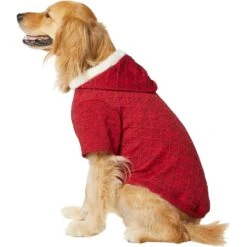 Frisco Textured Knit Dog & Cat Hoodie -Frisco Sales Store 224233 PT2. AC SS1800 V1637685691