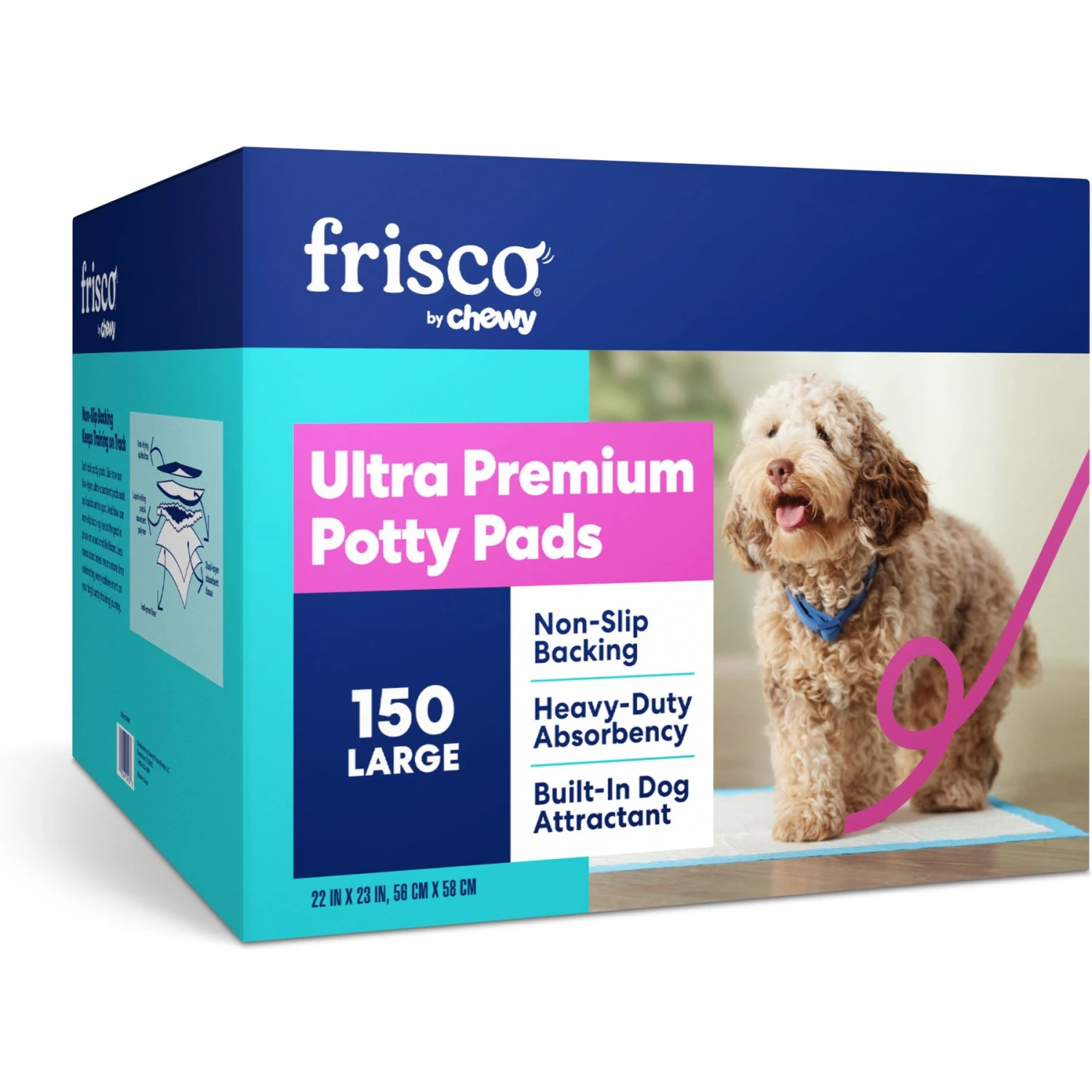 Frisco Non-Skid Ultra Premium Dog Training & Potty Pads 1 Frisco Non-Skid Ultra Premium Dog Training & Potty Pads