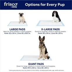 Frisco Printed Dog Training & Potty Pads -Frisco Sales Store 227465 PT3. AC SS1800 V1674664814
