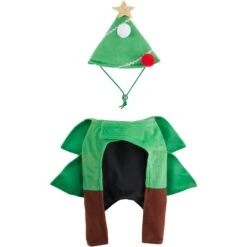 Frisco Front Walking Christmas Tree Dog & Cat Costume -Frisco Sales Store 229164 PT5. AC SS1800 V1601090487