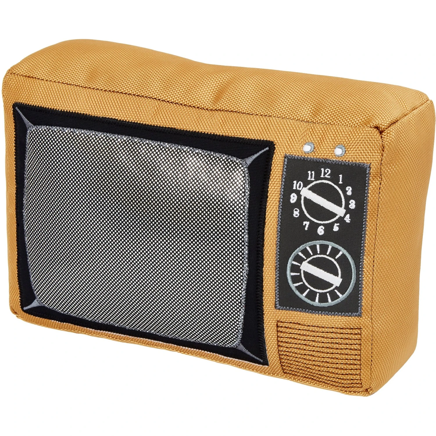 Frisco Retro Television Ballistic Nylon Plush Squeaky Dog Toy 1 Frisco Retro Television Ballistic Nylon Plush Squeaky Dog Toy