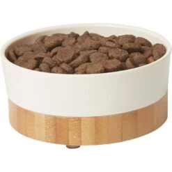 Frisco Melamine Dog & Cat Bowl With Bamboo Base -Frisco Sales Store 232065 PT3. AC SS1800 V1608595365