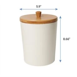 Frisco Melamine Dog & Cat Treat Jar With Bamboo Lid 8 Frisco Melamine Dog & Cat Treat Jar With Bamboo Lid -Frisco Sales Store 232068 PT6. AC SS1800 V1605758600