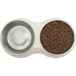 Frisco Stainless Steel Double Dog Bowls With Melamine Stand 7 Frisco Stainless Steel Double Dog Bowls With Melamine Stand -Frisco Sales Store 232092 PT3. AC SS1800 V1605142922
