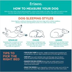 Frisco Orthopedic Pillow Cat & Dog Bed 8 Frisco Orthopedic Pillow Cat & Dog Bed -Frisco Sales Store 235036 PT3. AC SS1800 V1633990289