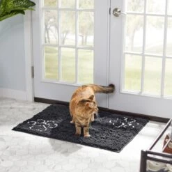 Frisco Microfiber Chenille Paw Print Doormat -Frisco Sales Store 235886 PT4. AC SS1800 V1606833847