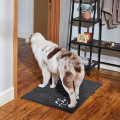 Frisco Microfiber Chenille Paw Print Doormat -Frisco Sales Store 235886 PT6. AC SS1800 V1606833157