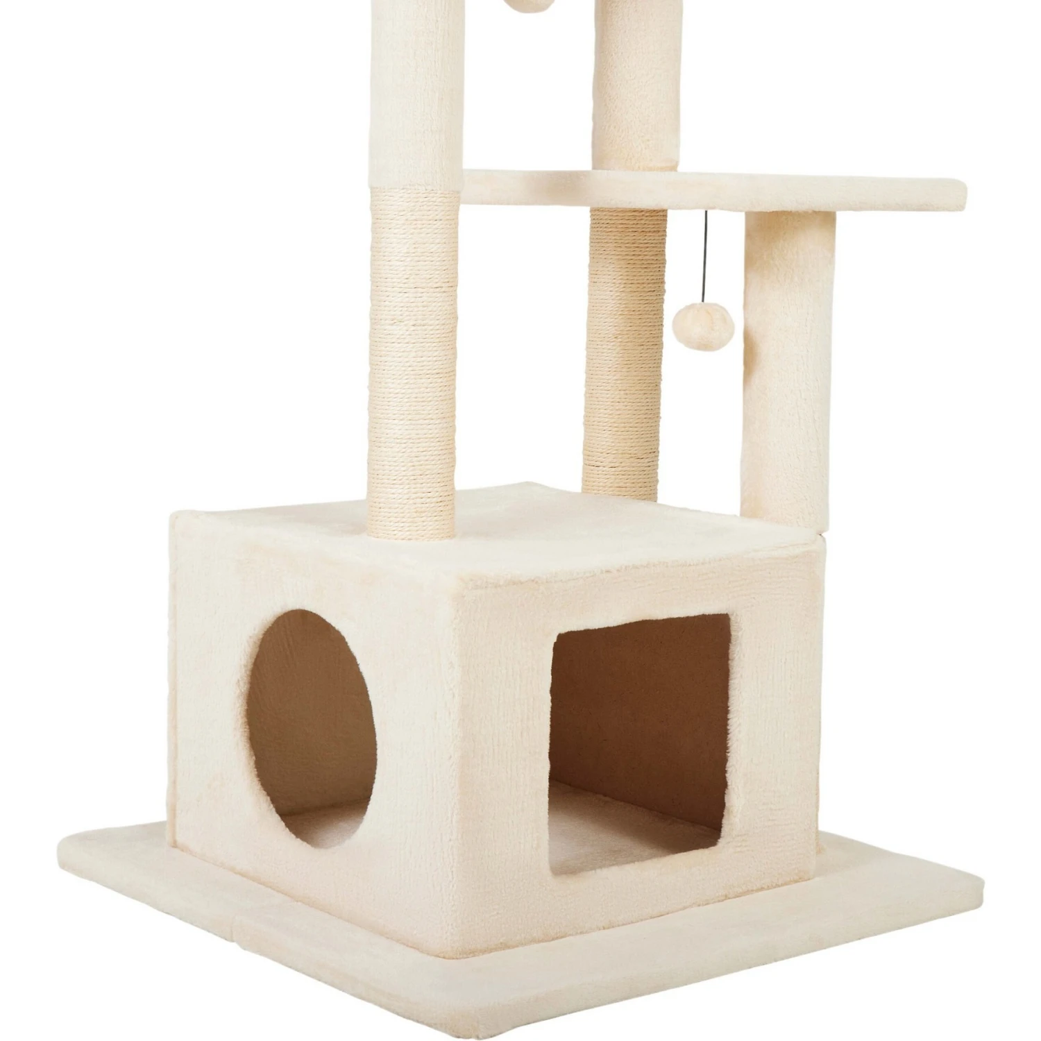 Frisco 40-in Faux Fur Cat Tree & Condo 5 Frisco 40-in Faux Fur Cat Tree & Condo - Image 5