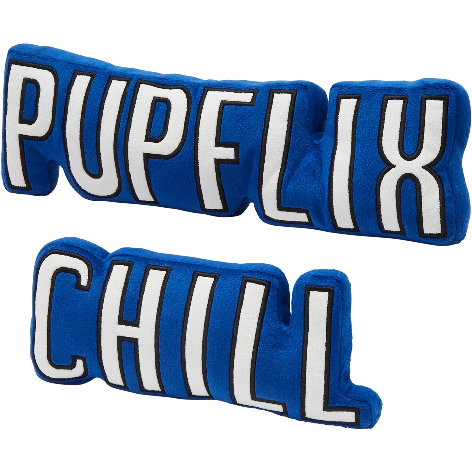 Frisco Zoomies & Chill Pupflix & Chill Plush Squeaky Dog Toy, 2 Count 1 Frisco Zoomies & Chill Pupflix & Chill Plush Squeaky Dog Toy, 2 Count