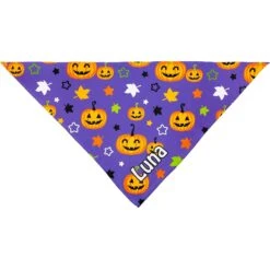 Frisco Halloween Pumpkins Personalized Dog & Cat Bandana -Frisco Sales Store 242815 PT3. AC SS1800 V1618511830