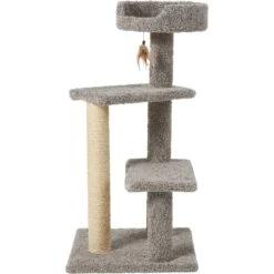Frisco 41.5-in Real Carpet Wooden Cat Tree -Frisco Sales Store 244527 PT3. AC SS1800 V1603202563