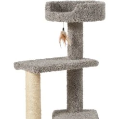 Frisco 41.5-in Real Carpet Wooden Cat Tree -Frisco Sales Store 244527 PT4. AC SS1800 V1603204601