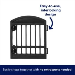 Frisco 4-Panel Dog Exercise Playpen With Door, 24-in -Frisco Sales Store 244546 PT5. AC SS1800 V1603412508