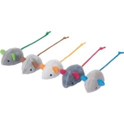 Frisco Mice Plush Cat Toy With Catnip