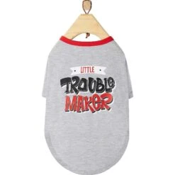Frisco Little Trouble Maker Dog & Cat T-Shirt 10 Frisco Little Trouble Maker Dog & Cat T-Shirt -Frisco Sales Store 248639 PT3. AC SS1800 V1644960083