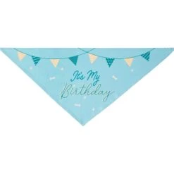 Frisco It's My Birthday Dog & Cat Bandana, Blue -Frisco Sales Store 248697 PT3. AC SS1800 V1633068119