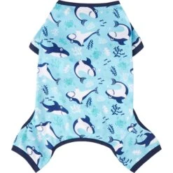 Frisco Happy Shark Dog & Cat Jersey PJs 9 Frisco Happy Shark Dog & Cat Jersey PJs -Frisco Sales Store 249122 PT3. AC SS1800 V1614006406