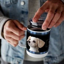 Frisco Plaid Insulated Personalized Mug, 10-oz 9 Frisco Plaid Insulated Personalized Mug, 10-oz -Frisco Sales Store 249359 PT4. AC SS1800 V1610772587