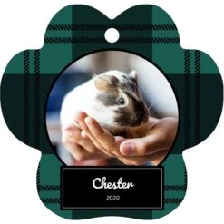 Frisco Plaid Paw Shape Metal Personalized Dog & Cat Holiday Ornament 6 Frisco Plaid Paw Shape Metal Personalized Dog & Cat Holiday Ornament -Frisco Sales Store 249363 PT3. AC SS1800 V1601637967
