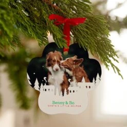 Frisco Winter Town Paw Shape Metal Personalized Dog & Cat Holiday Ornament 5 Frisco Winter Town Paw Shape Metal Personalized Dog & Cat Holiday Ornament -Frisco Sales Store 249379 PT2. AC SS1800 V1608347252