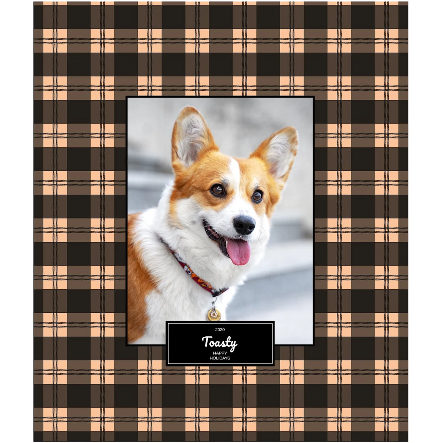 Frisco Personalized Plaid Gallery-Wrapped Canvas 3 Frisco Personalized Plaid Gallery-Wrapped Canvas - Image 3