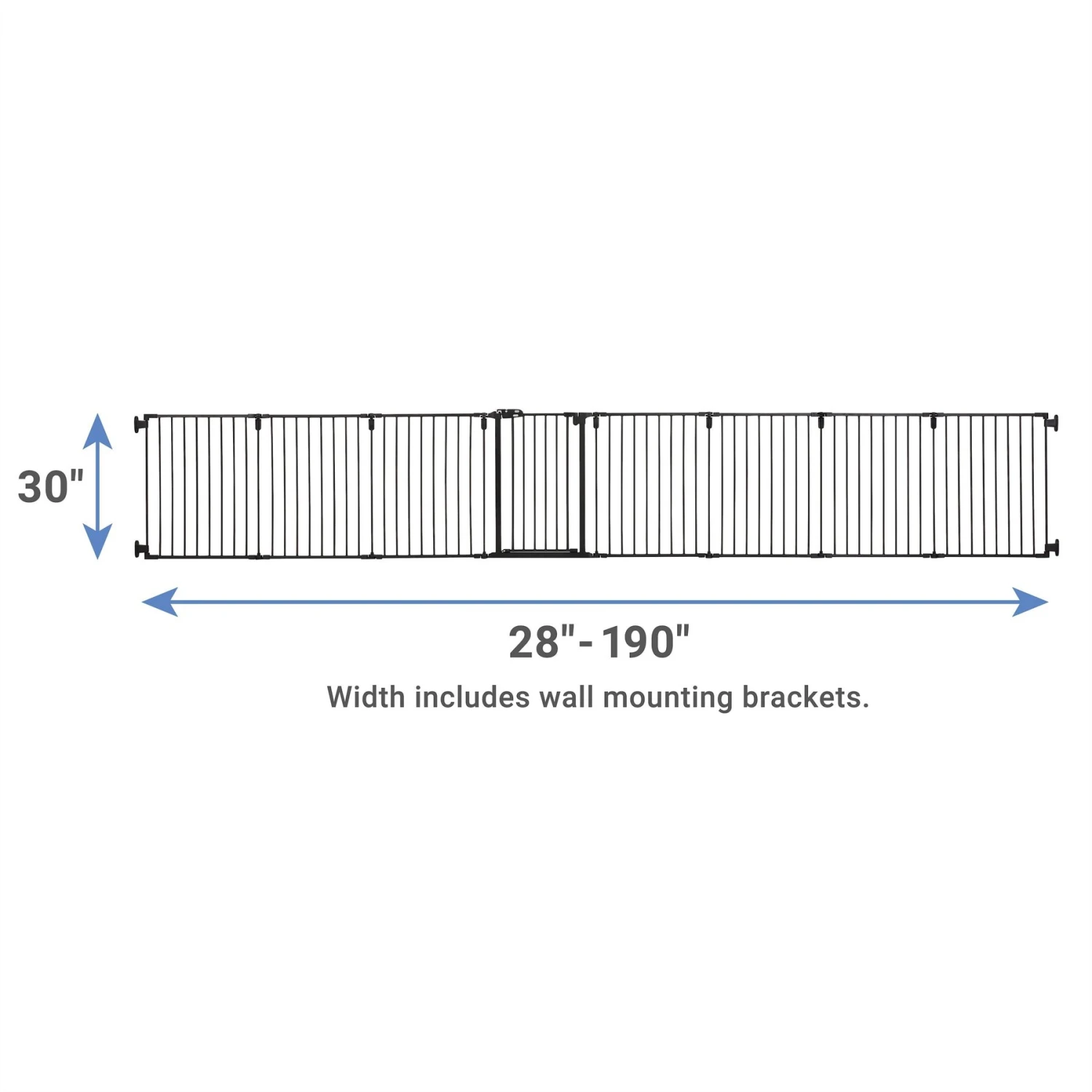 Frisco Steel 8-Panel Configurable Dog Gate & Playpen 2 Frisco Steel 8-Panel Configurable Dog Gate & Playpen - Image 2