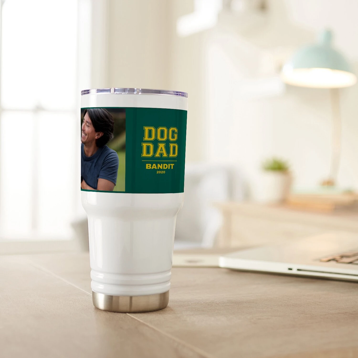 Frisco Double Walled "Dog Dad" Personalized Tumbler, 30-oz Cup 5 Frisco Double Walled "Dog Dad" Personalized Tumbler, 30-oz Cup - Image 5