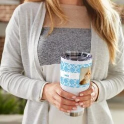 Frisco Double Walled Boho Damask Personalized Tumbler, 30-oz Cup 9 Frisco Double Walled Boho Damask Personalized Tumbler, 30-oz Cup -Frisco Sales Store 250749 PT4. AC SS1800 V1610754720