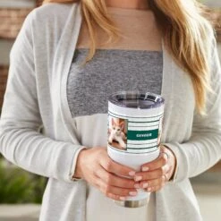 Frisco Double Walled Preppy Stripes Personalized Tumbler, 30-oz Cup -Frisco Sales Store 250751 PT4. AC SS1800 V1610774844