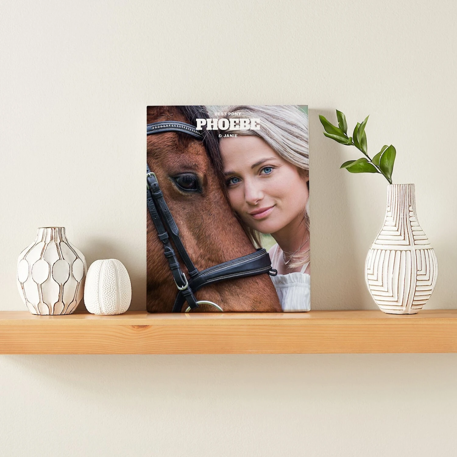Frisco Personalized Portrait Gallery-Wrapped Canvas, 11" X 14" 4 Frisco Personalized Portrait Gallery-Wrapped Canvas, 11" X 14" - Image 4