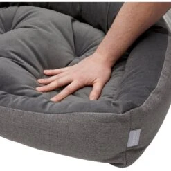 Frisco Rectangular Personalized Bolster Dog Bed W/Removable Cover, Dark Gray, X-Large 15 Frisco Rectangular Personalized Bolster Dog Bed W/Removable Cover, Dark Gray, X-Large -Frisco Sales Store 252611 PT7. AC SS1800 V1604528810