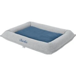 Frisco Orthopedic Personalized Bolster Dog Bed W/Removable Cover, Harbour Blue, Large 10 Frisco Orthopedic Personalized Bolster Dog Bed W/Removable Cover, Harbour Blue, Large -Frisco Sales Store 252617 PT3. AC SS1800 V1604500002
