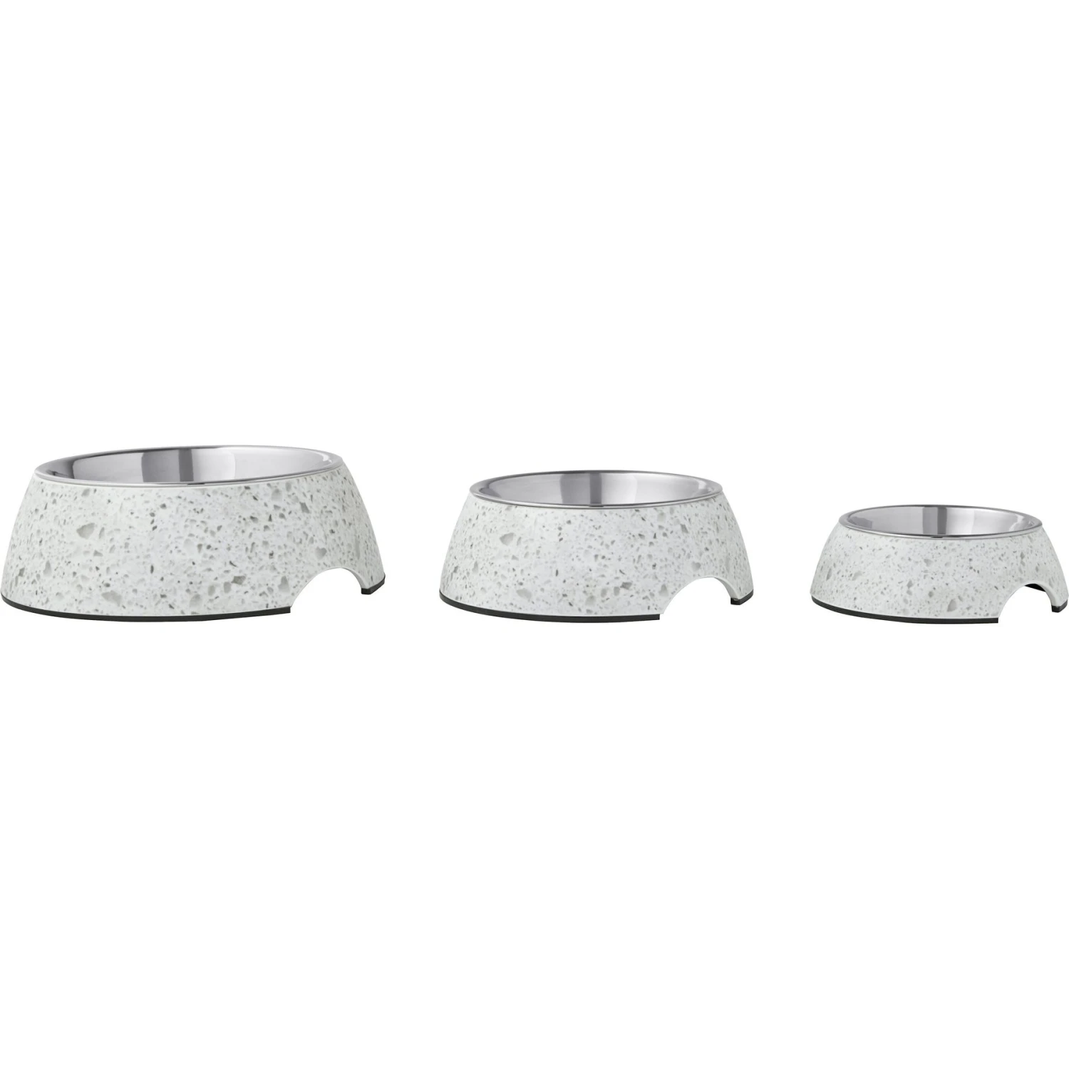 Frisco Quartz Design Stainless Steel Dog & Cat Bowl 7 Frisco Quartz Design Stainless Steel Dog & Cat Bowl - Image 7