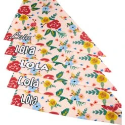 Frisco Floral Personalized Dog & Cat Bandana 13 Frisco Floral Personalized Dog & Cat Bandana -Frisco Sales Store 254255 PT4. AC SS1800 V1618508284