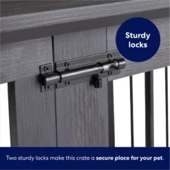 Frisco "Broadway" Dog Crate Credenza & Mat Kit -Frisco Sales Store 255324 PT5. AC SS1800 V1667228604